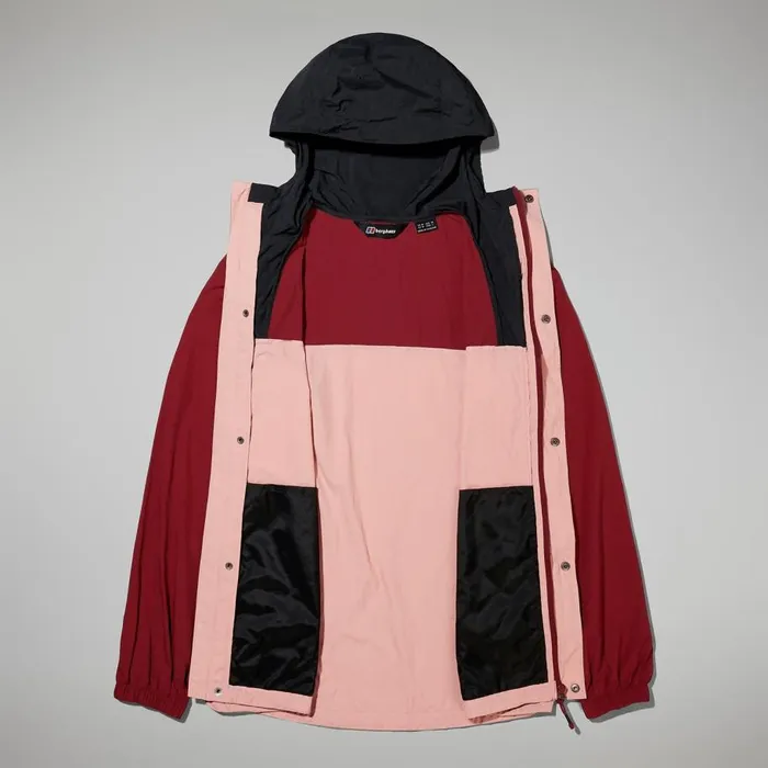 Berghaus Windproof Urban Windbreaker 21 Jacket 8211 PinkDark Red 8211 Women