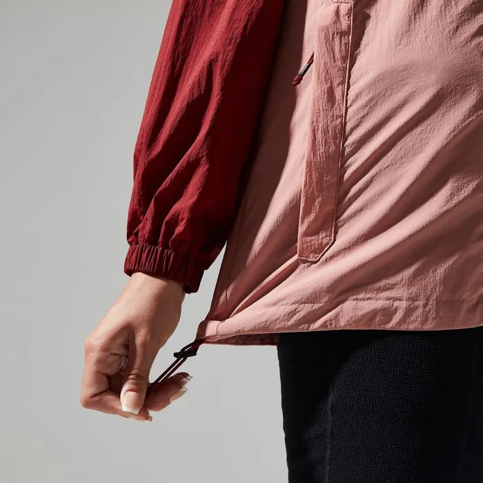 Berghaus Windproof Urban Windbreaker 21 Jacket 8211 PinkDark Red 8211 Women