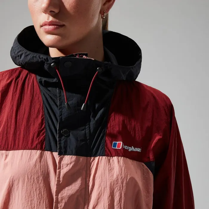 Berghaus Windproof Urban Windbreaker 21 Jacket 8211 PinkDark Red 8211 Women