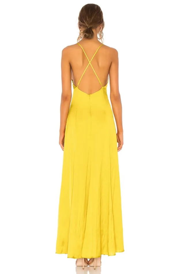Bermuda Dress Chartreuse Green Women Lovers and Friends Dresses