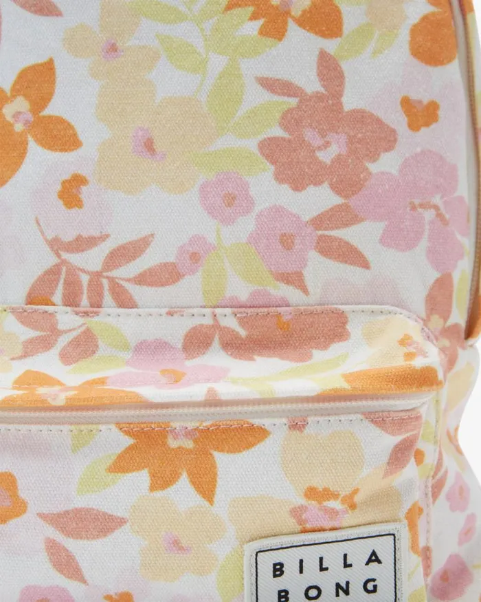 Billabong Backpacks Mini Mama Canvas Backpack Salt Crystal 8211 Women Billabong Backpacks Mini Mama Canvas Backpack Salt Crystal 8211 Women
