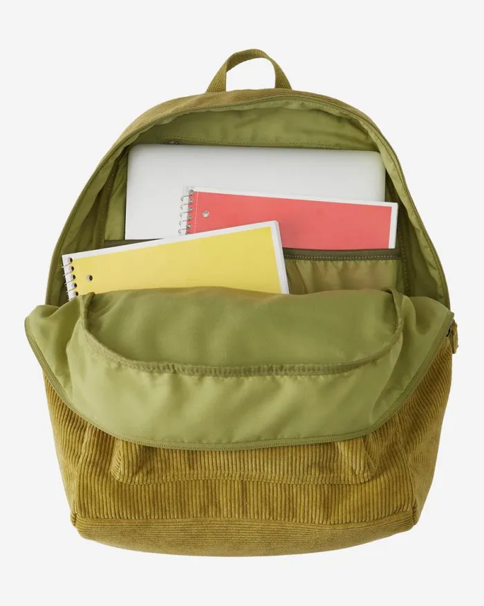 Billabong Backpacks Schools Out Corduroy Backpack Green Eyes 8211 Women Billabong Backpacks Schools Out Corduroy Backpack Green Eyes 8211 Women