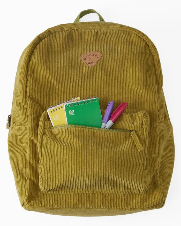 Billabong Backpacks Schools Out Corduroy Backpack Green Eyes 8211 Women Billabong Backpacks Schools Out Corduroy Backpack Green Eyes 8211 Women