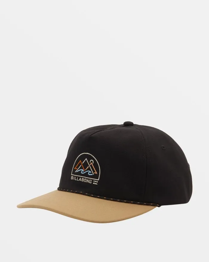 Billabong Beanies and Hats Adventure Division Baseball Hat Blacktan 8211 Men