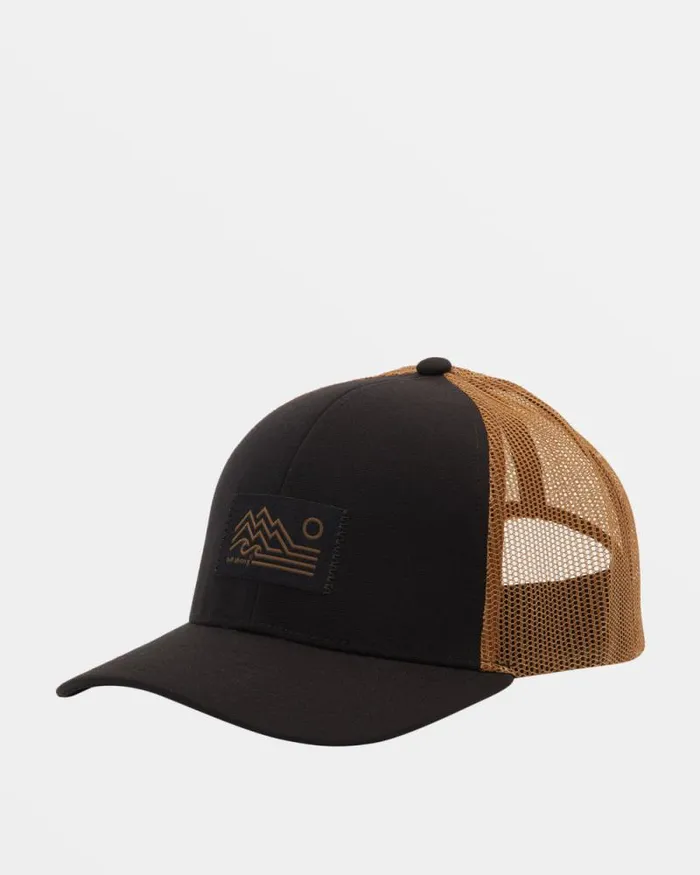 Billabong Beanies and Hats Adventure Division Range Trucker Hat Blacktan 8211 Men