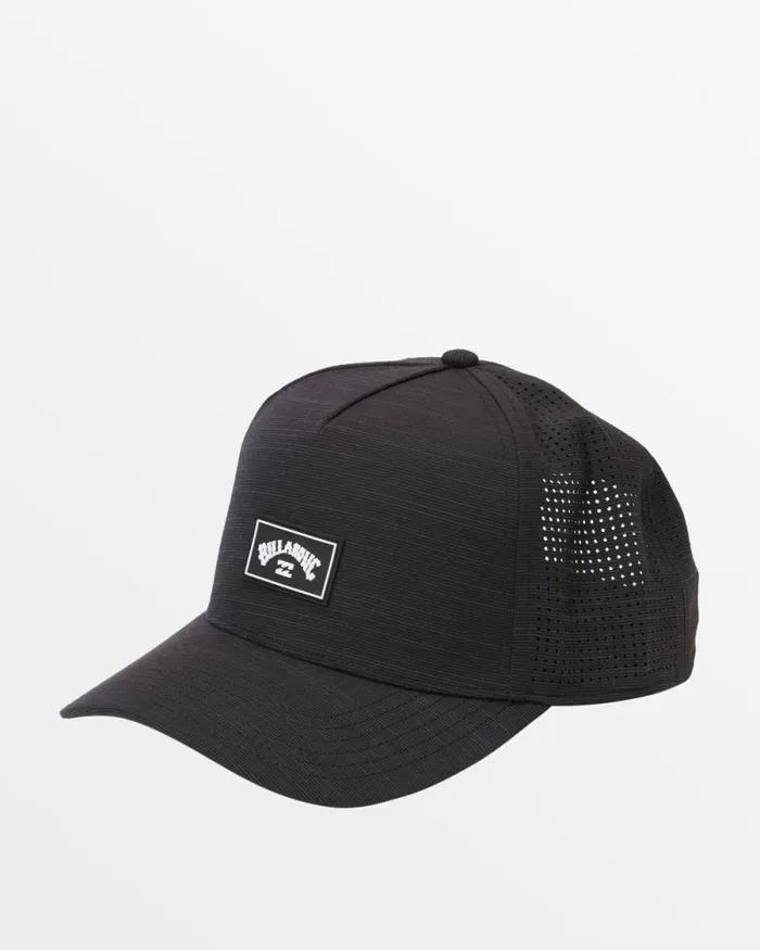 Billabong Beanies and Hats Crossfire Snapback Hat Black Slub 8211 Men