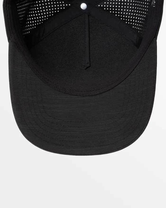 Billabong Beanies and Hats Crossfire Snapback Hat Black Slub 8211 Men Billabong Beanies and Hats Crossfire Snapback Hat Black Slub 8211 Men