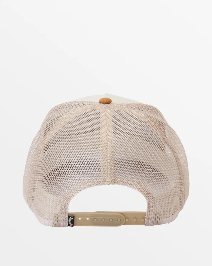 Billabong Beanies and Hats Stacked Trucker Hat Cream 8211 Men Billabong Beanies and Hats Stacked Trucker Hat Cream 8211 Men