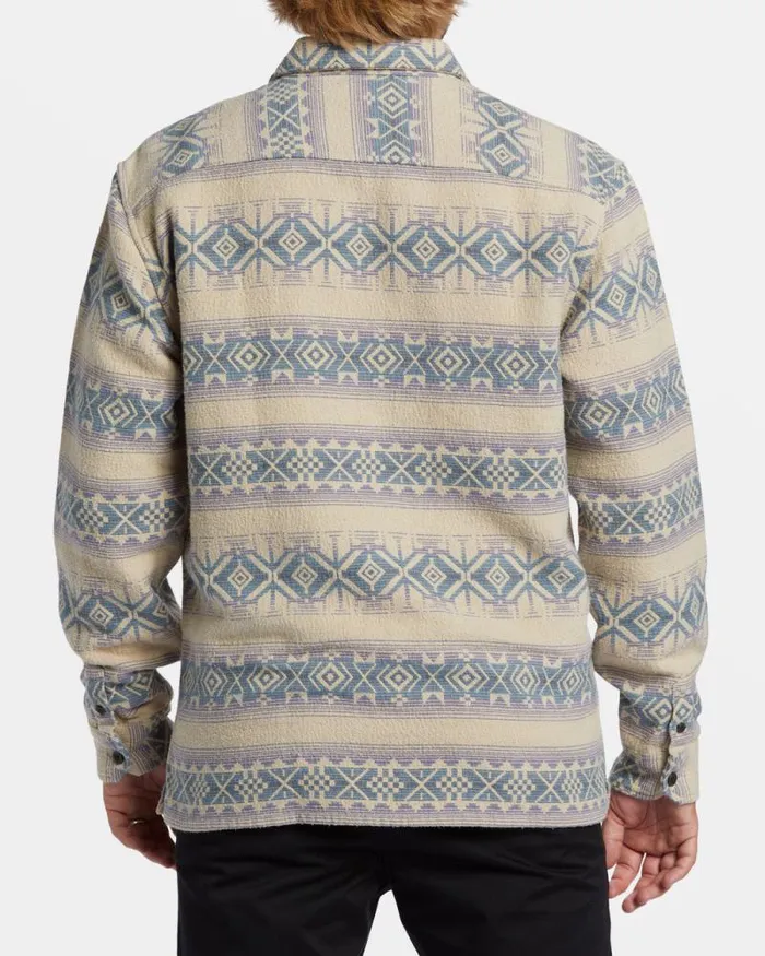 Billabong Flannels Offshore Jacquard Flannel Long Sleeve Shirt Taupe 8211 Men Billabong Flannels Offshore Jacquard Flannel Long Sleeve Shirt Taupe 8211 Men