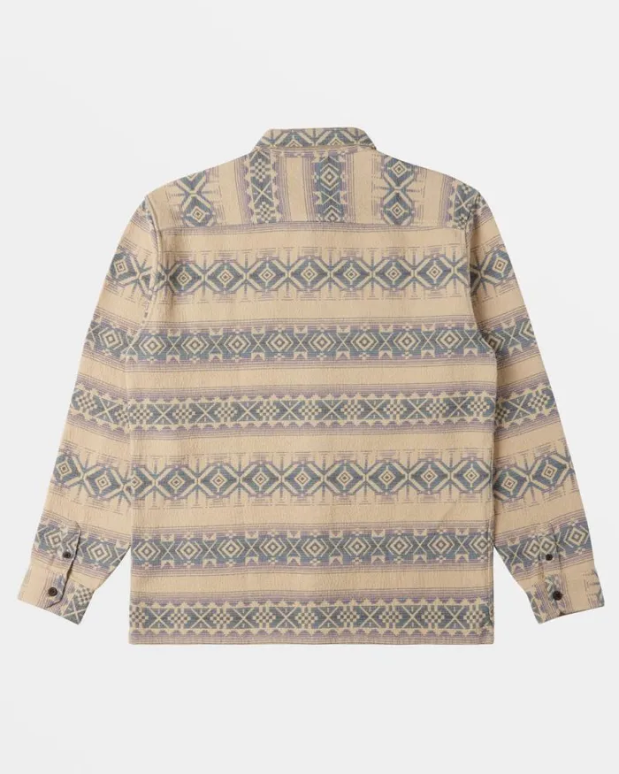 Billabong Flannels Offshore Jacquard Flannel Long Sleeve Shirt Taupe 8211 Men Billabong Flannels Offshore Jacquard Flannel Long Sleeve Shirt Taupe 8211 Men