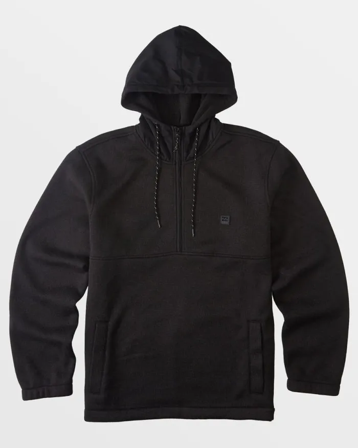 Billabong Hoodies and Fleece ADiv Boundary Hooded HalfZip Pullover Black Heather 8211 Men Billabong Hoodies and Fleece ADiv Boundary Hooded HalfZip Pullover Black Heather 8211 Men