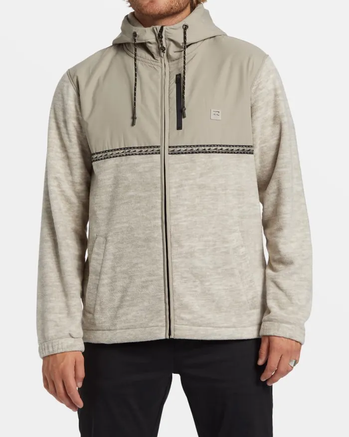 Billabong Hoodies and Fleece Boundary Lite Zip Hoodie Oatmeal Heather 8211 Men Billabong Hoodies and Fleece Boundary Lite Zip Hoodie Oatmeal Heather 8211 Men