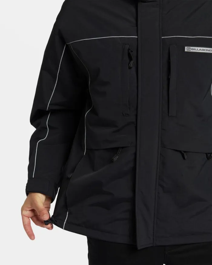 Billabong Jackets Contact Hooded Jacket Black 8211 Men Billabong Jackets Contact Hooded Jacket Black 8211 Men