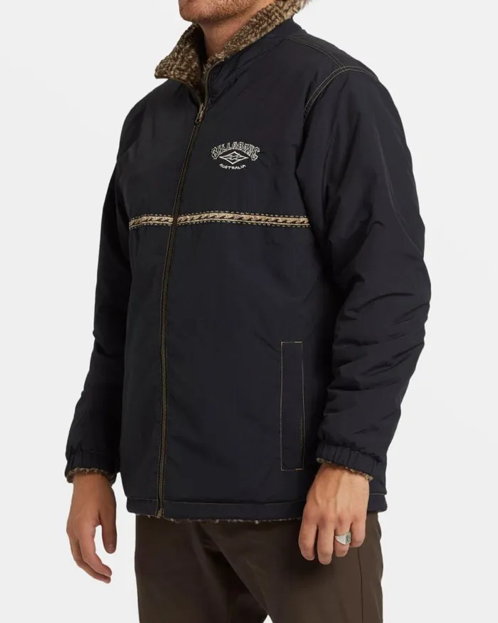 Billabong Jackets Gnaraloo Reversible Jacket Stealth 8211 Men Billabong Jackets Gnaraloo Reversible Jacket Stealth 8211 Men