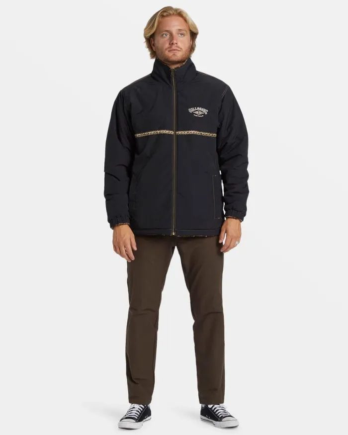 Billabong Jackets Gnaraloo Reversible Jacket Stealth 8211 Men Billabong Jackets Gnaraloo Reversible Jacket Stealth 8211 Men