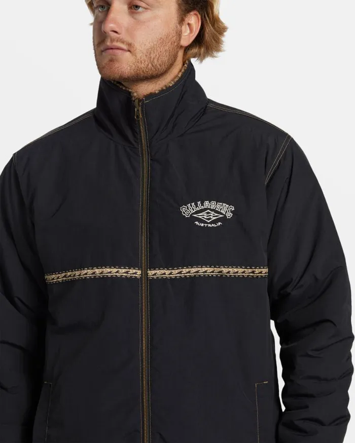 Billabong Jackets Gnaraloo Reversible Jacket Stealth 8211 Men Billabong Jackets Gnaraloo Reversible Jacket Stealth 8211 Men
