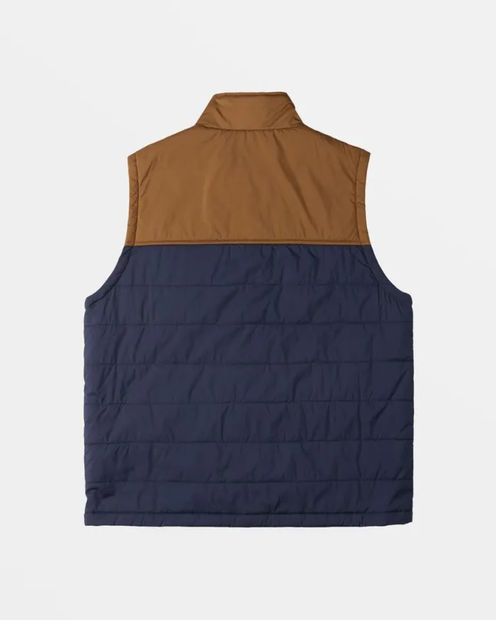 Billabong Jackets Prism Quilted Vest Dusty Navy 8211 Men Billabong Jackets Prism Quilted Vest Dusty Navy 8211 Men