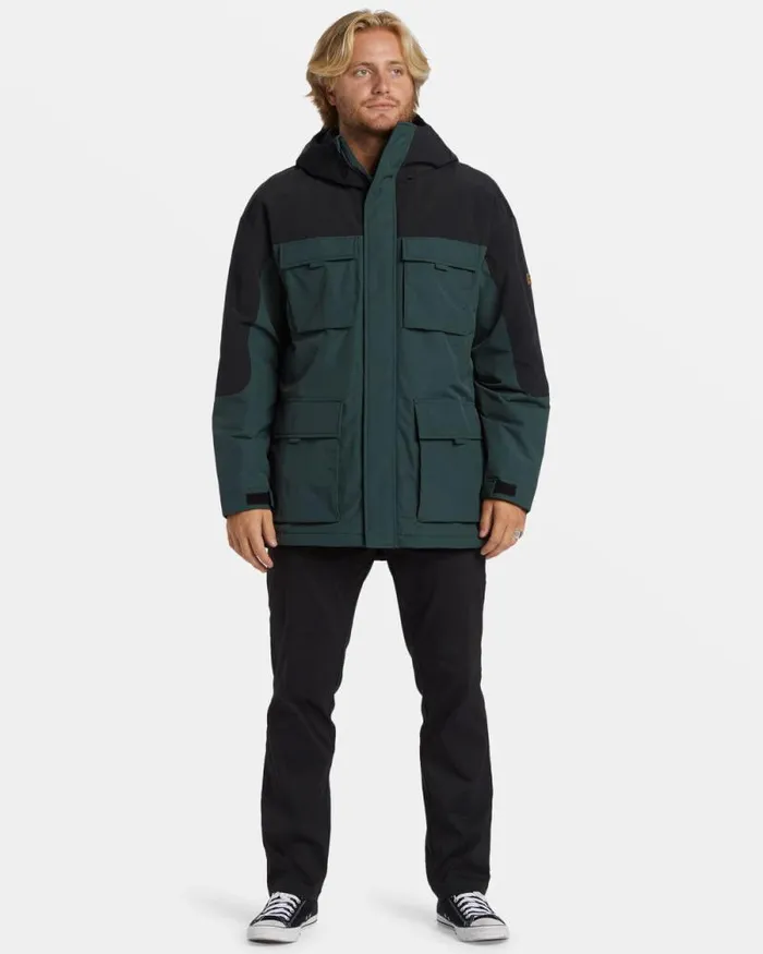 Billabong Jackets System Parka Jacket Forest Green 8211 Men Billabong Jackets System Parka Jacket Forest Green 8211 Men
