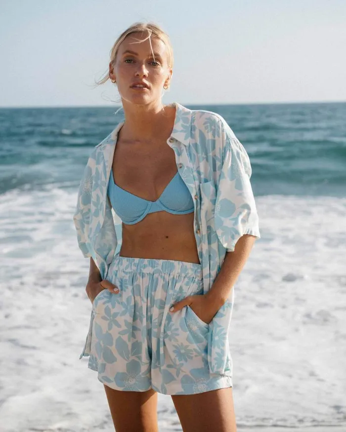 Billabong Matching Sets Sea Ya Shorts Bliss Blue 8211 Women