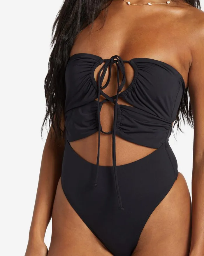 Billabong One Pieces Sol Searcher OnePiece Swimsuit Black Pebble 8211 Women Billabong One Pieces Sol Searcher OnePiece Swimsuit Black Pebble 8211 Women