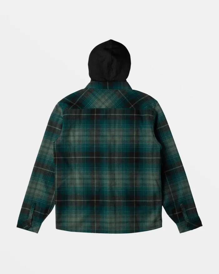 Billabong Shirts ADiv Furnace Bonded Long Sleeve Flannel Shirt Forest Green 8211 Men Billabong Shirts ADiv Furnace Bonded Long Sleeve Flannel Shirt Forest Green 8211 Men