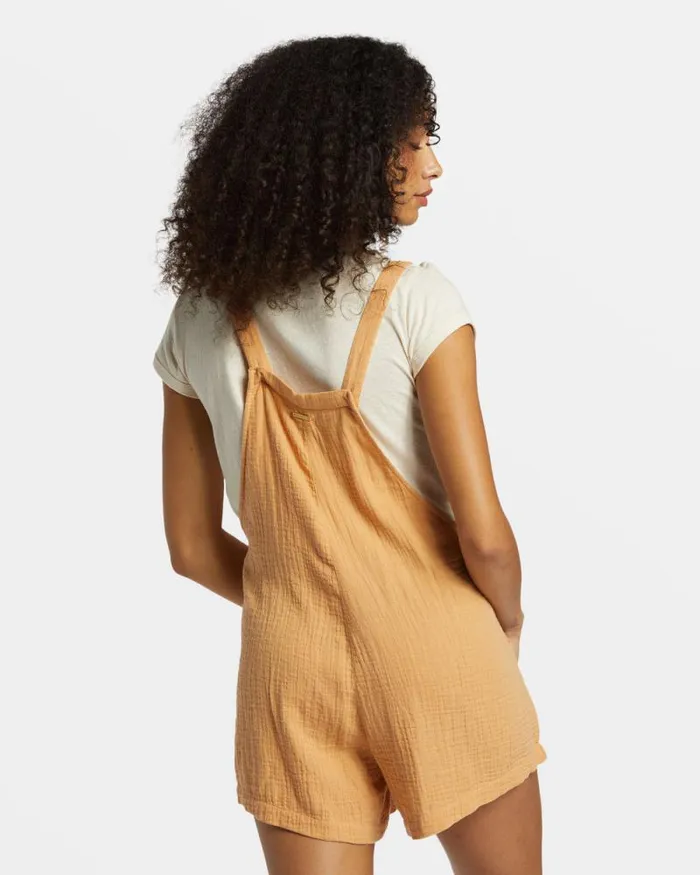 Billabong Shorts Beach Crush Romper Baked Clay 8211 Women Billabong Shorts Beach Crush Romper Baked Clay 8211 Women
