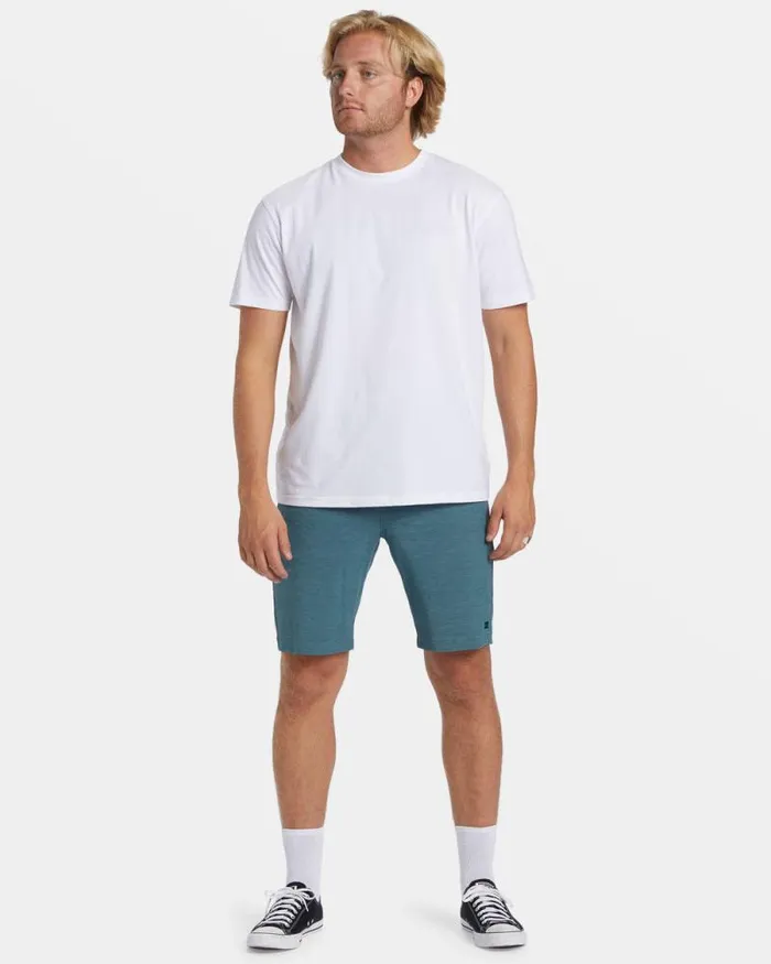 Billabong Shorts Crossfire 21034 Hybrid Submersible Shorts Real Teal 8211 Men Billabong Shorts Crossfire 21034 Hybrid Submersible Shorts Real Teal 8211 Men