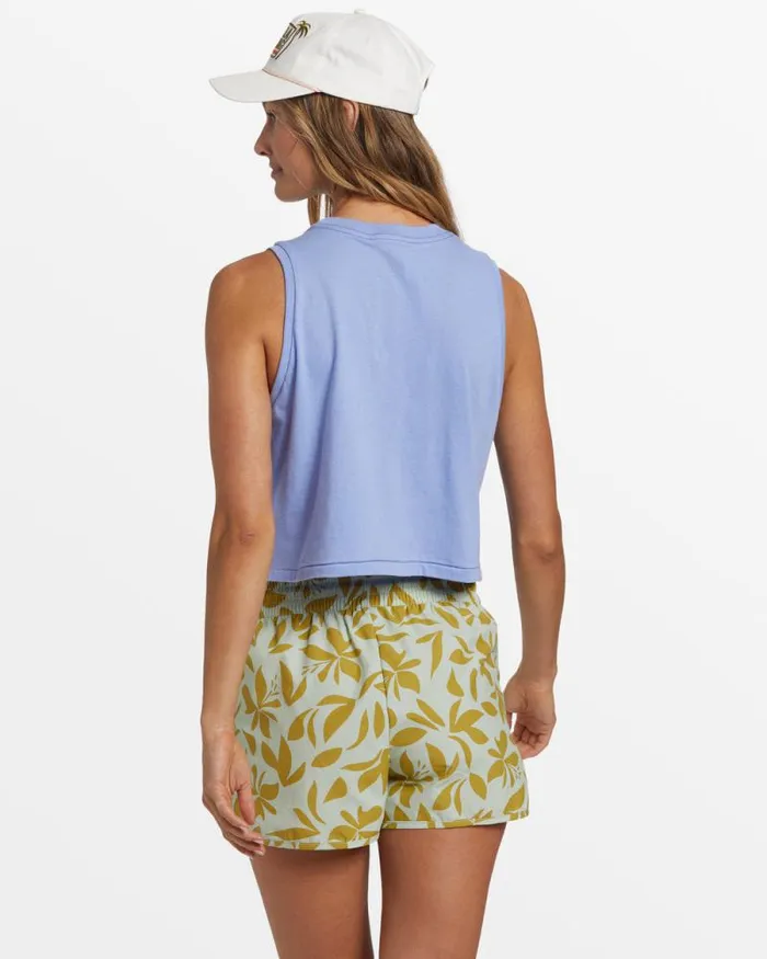 Billabong Shorts New Adventure Short Printed Shorts Smoke Green 8211 Women Billabong Shorts New Adventure Short Printed Shorts Smoke Green 8211 Women