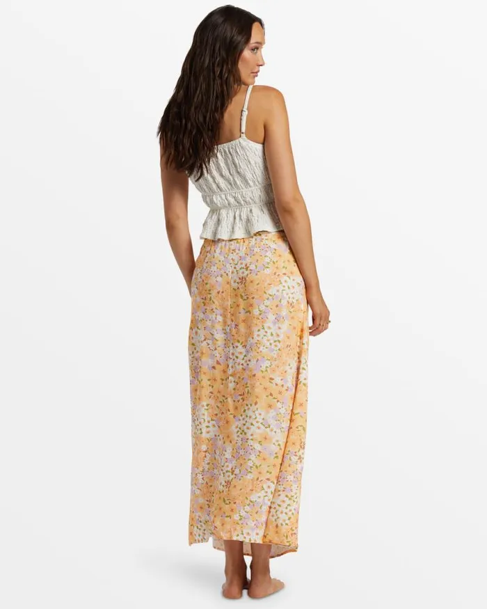 Billabong Skirts Midi Moment Printed Midi Skirt Peach Whip 8211 Women Billabong Skirts Midi Moment Printed Midi Skirt Peach Whip 8211 Women