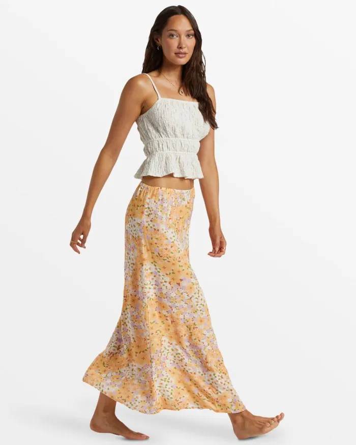 Billabong Skirts Midi Moment Printed Midi Skirt Peach Whip 8211 Women Billabong Skirts Midi Moment Printed Midi Skirt Peach Whip 8211 Women