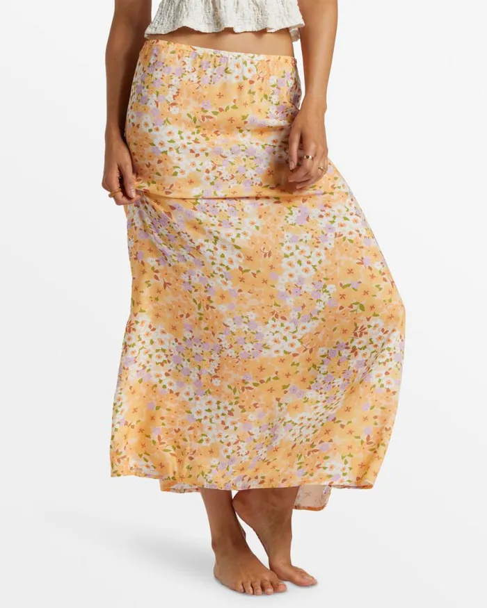 Billabong Skirts Midi Moment Printed Midi Skirt Peach Whip 8211 Women Billabong Skirts Midi Moment Printed Midi Skirt Peach Whip 8211 Women