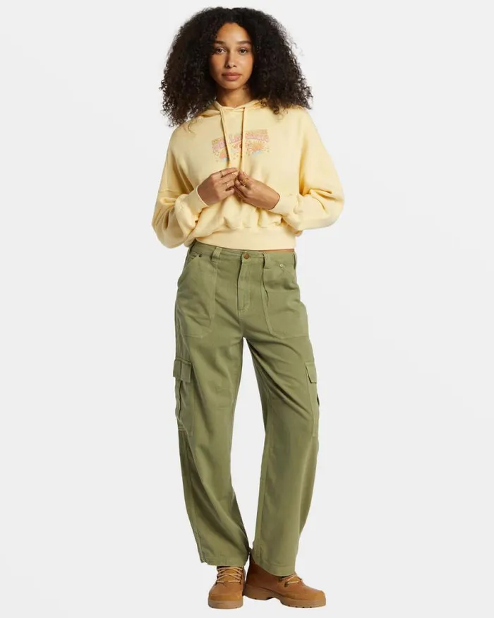 Billabong Sweatshirts and Fleece All Time Fleece Pullover Sweatshirt Retro Yellow 8211 Women Billabong Sweatshirts and Fleece All Time Fleece Pullover Sweatshirt Retro Yellow 8211 Women