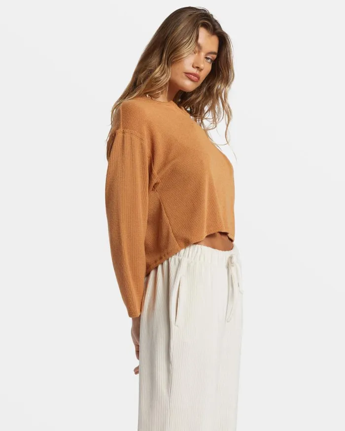 Billabong Tops Mai Tai Knit Top Sandalwood 8211 Women