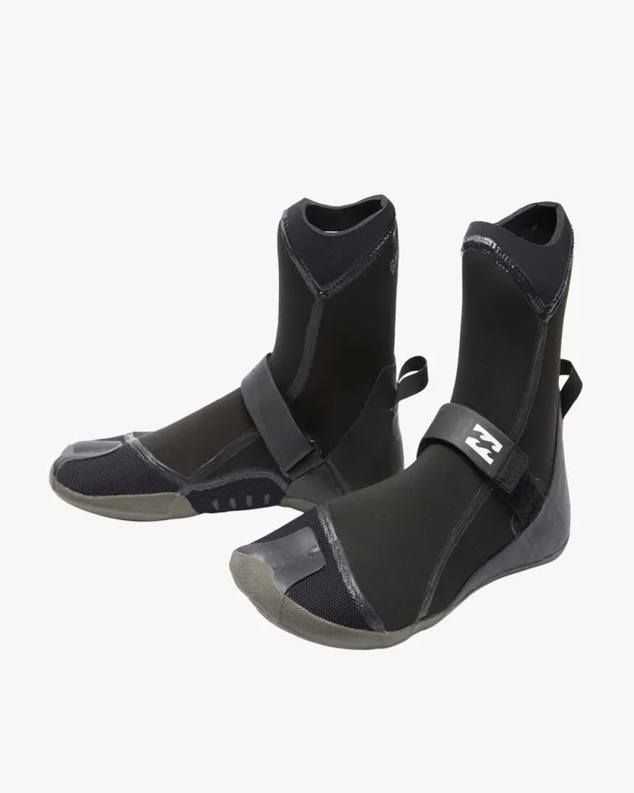 Billabong Wetsuit Accessories 3mm Furnace Hidden Split Toe Wetsuit Boots Black 8211 Men Billabong Wetsuit Accessories 3mm Furnace Hidden Split Toe Wetsuit Boots Black 8211 Men