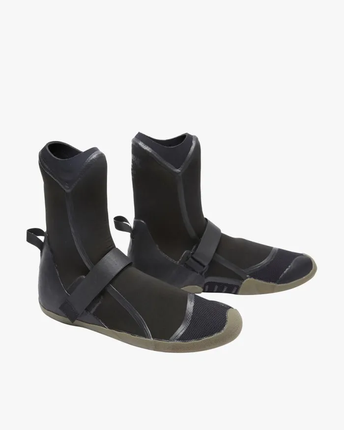 Billabong Wetsuit Accessories 5mm Furnace Round Toe Wetsuit Boots Black 8211 Men Billabong Wetsuit Accessories 5mm Furnace Round Toe Wetsuit Boots Black 8211 Men