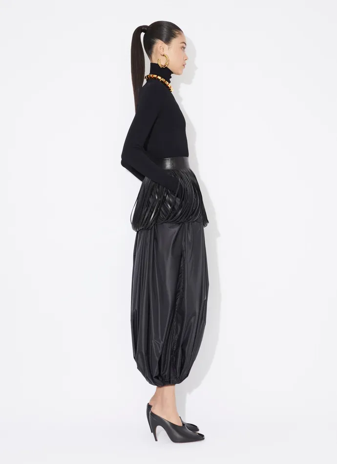 Black FINE KNIT TURTLENECK JUMPER Women Alaa Tops and Shirts