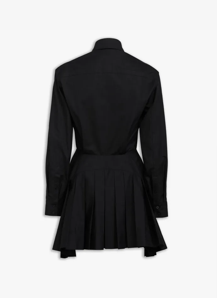 Black POPLIN SHIRT DRESS Women Alaa Dresses
