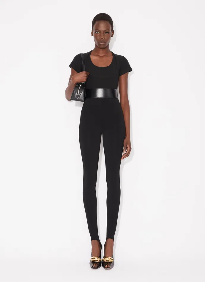 Black Stretch Legging Women Alaa Bodysuits and Leggings Black Stretch Legging Women Alaa Bodysuits and Leggings