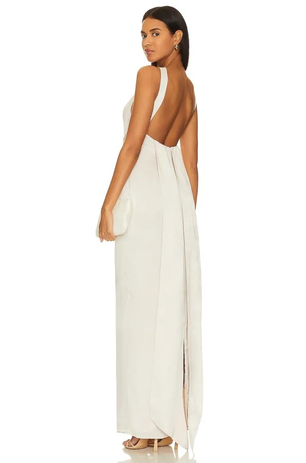 Bobbi Gown Champagne Beige Women Lovers and Friends Dresses