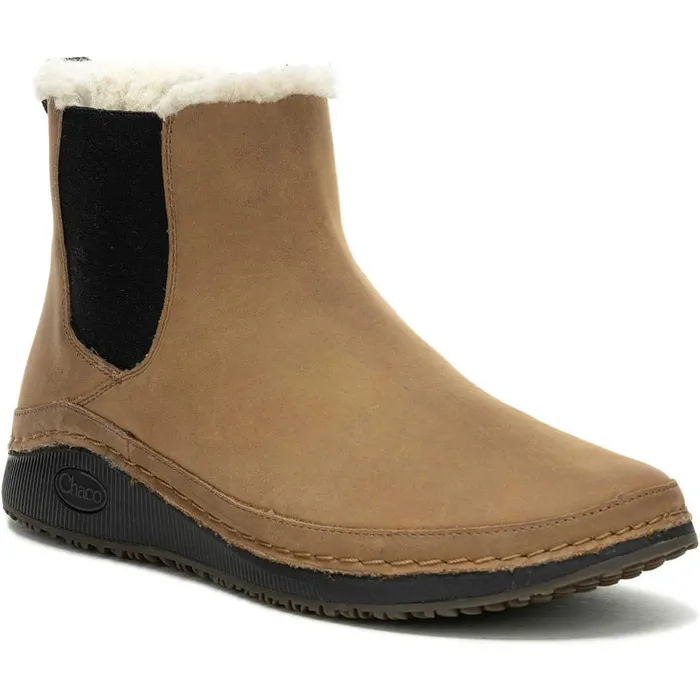 Boots Women Chaco Paonia Chelsea Fluff Boot Tan Boots Women Chaco Paonia Chelsea Fluff Boot Tan