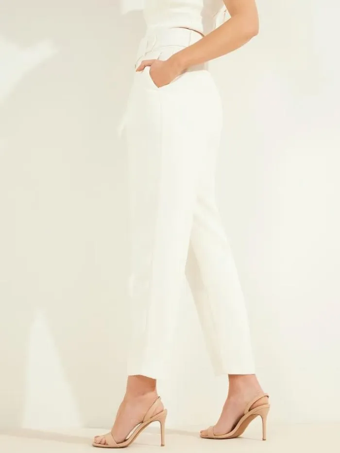Bottoms Women Marciano Atlas Pant Pale Pearl Bottoms Women Marciano Atlas Pant Pale Pearl