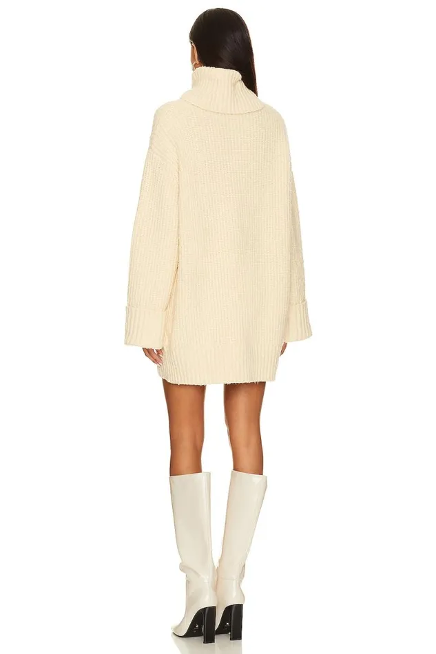 Braewyn Sweater Dress Cream Women Lovers and Friends Dresses