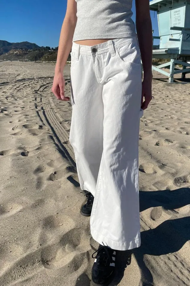 Brandy Melville Bottoms Gracie Pants Natural White 8211 Women