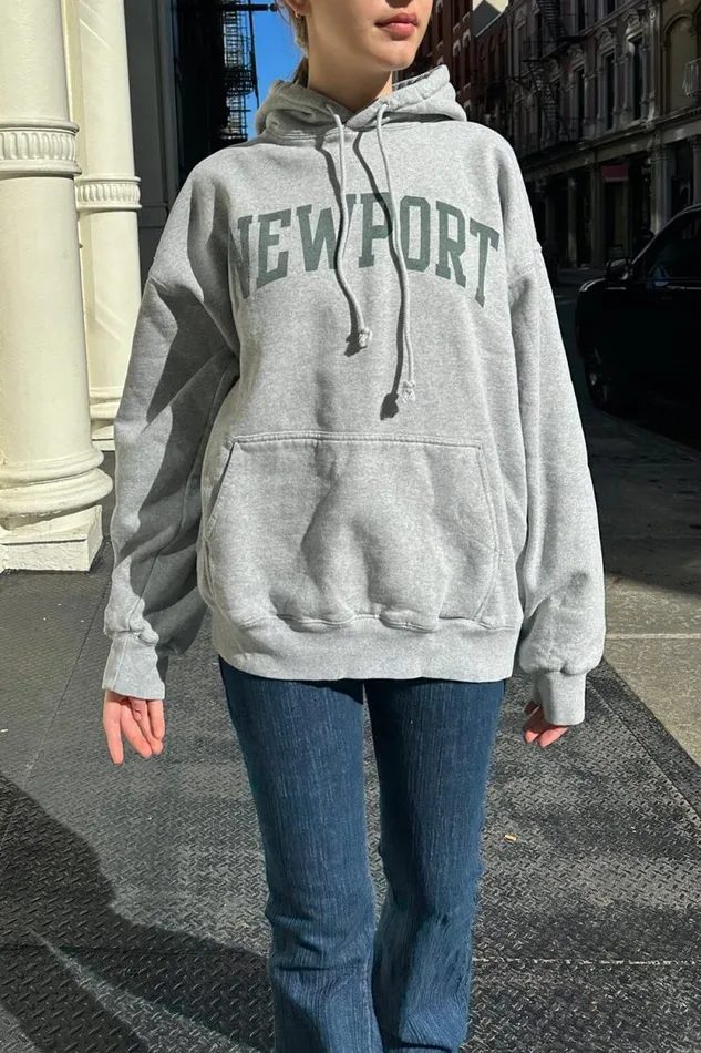 Brandy Melville Graphics Christy Newport Hoodie 8211 Women
