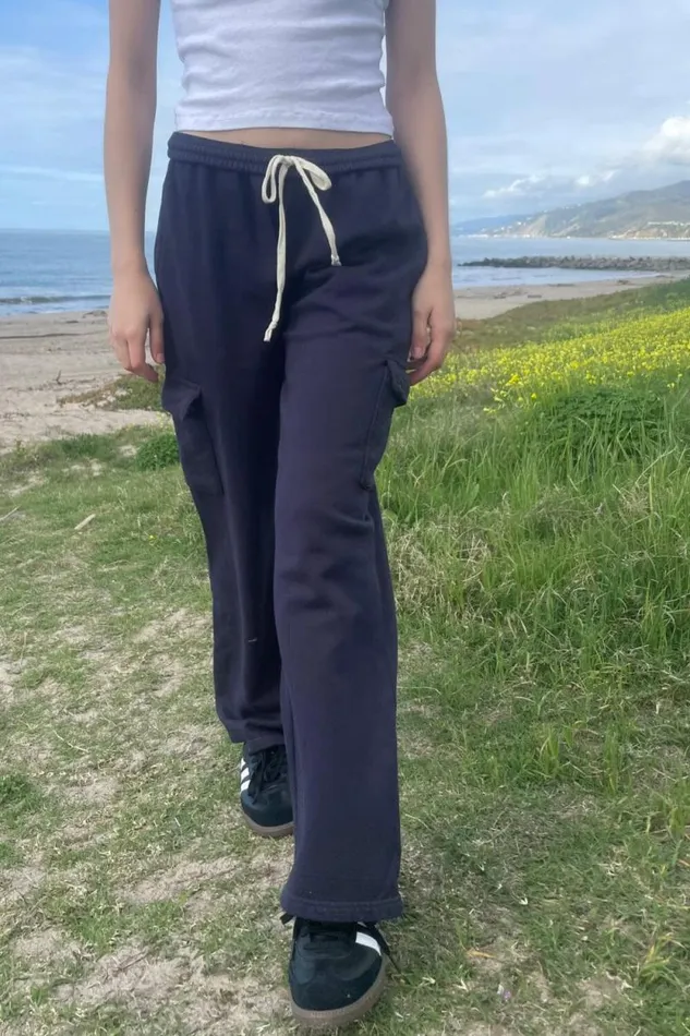 Brandy Melville Sweatpants and Sweatshirts Anastasia Soft Pocket Sweatpants Navy Blue 8211 Women Brandy Melville Sweatpants and Sweatshirts Anastasia Soft Pocket Sweatpants Navy Blue 8211 Women