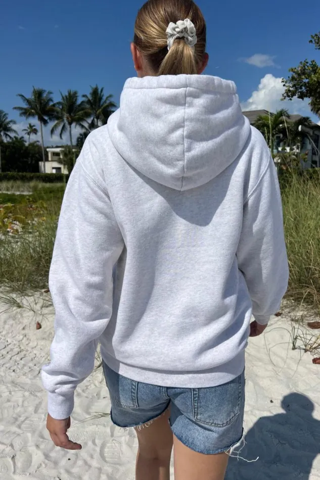 Brandy Melville Sweatpants and Sweatshirts Christy Hoodie Light Heather Grey 8211 Women Brandy Melville Sweatpants and Sweatshirts Christy Hoodie Light Heather Grey 8211 Women