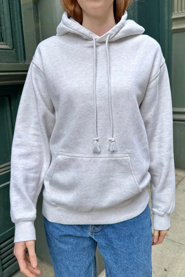 Brandy Melville Sweatpants and Sweatshirts Christy Hoodie Light Heather Grey 8211 Women Brandy Melville Sweatpants and Sweatshirts Christy Hoodie Light Heather Grey 8211 Women