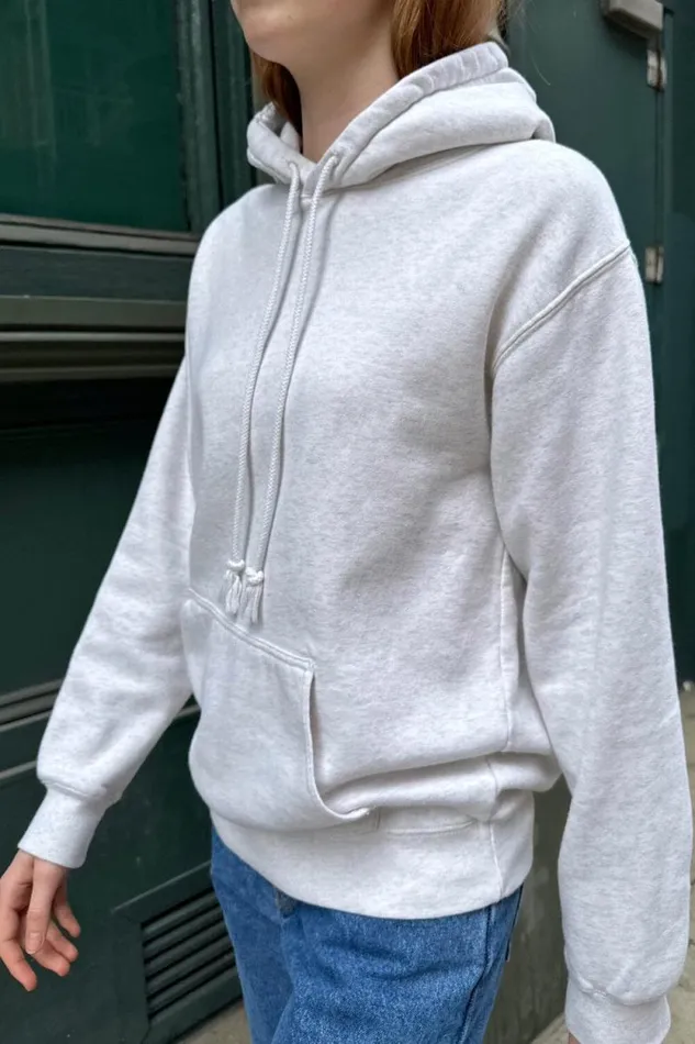 Brandy Melville Sweatpants and Sweatshirts Christy Hoodie Light Heather Grey 8211 Women Brandy Melville Sweatpants and Sweatshirts Christy Hoodie Light Heather Grey 8211 Women