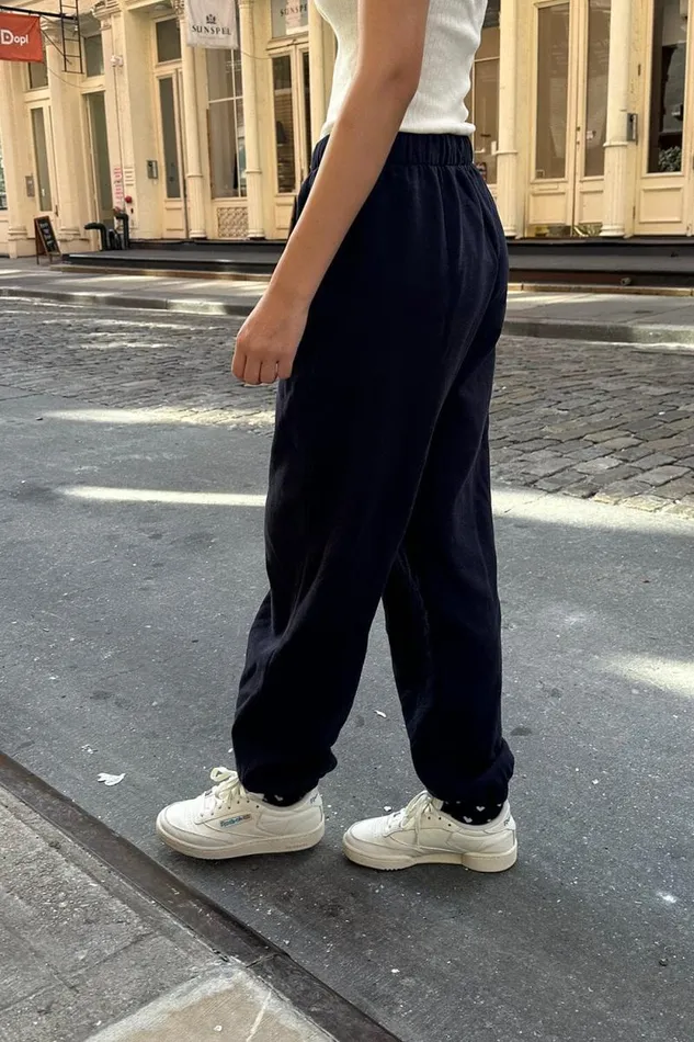 Brandy Melville Sweatpants and Sweatshirts Rosa Sweatpants Navy Blue 8211 Women