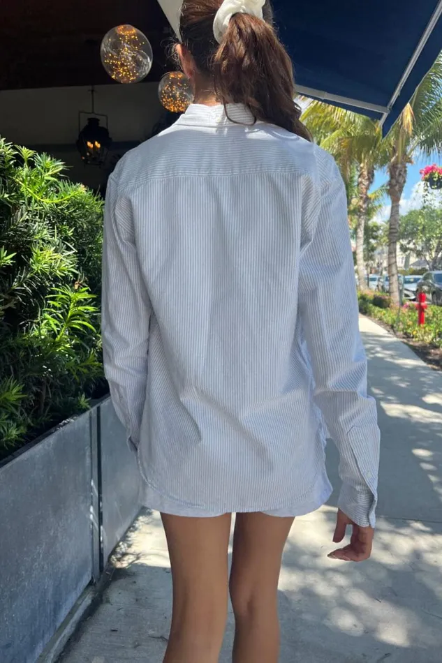 Brandy Melville Tops Stephanie Stripe Top Sage Stripes 8211 Women